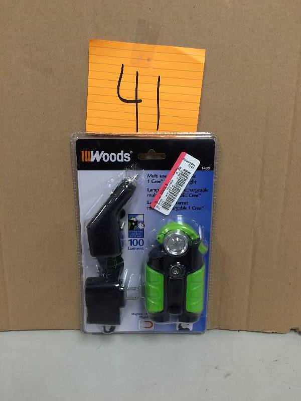 lot 41 image: LED RECHARGEABLE CYCLOPS TASK LIGHT Never used