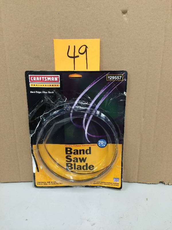 lot 49 image: Craftsman Band Saw Blade