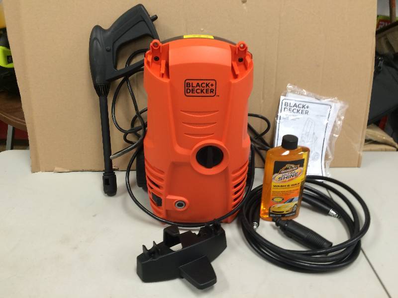 lot 58 image: BLACK&DECKER 1300 PSI P. WASHER