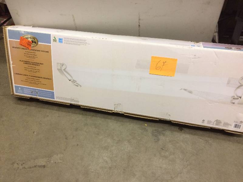 lot 67 image: Hampton Bay Regency Linear Fluorescent Fixture