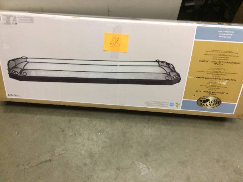 lot 68 image: Hampton Bay Saguro Fluorescent ceiling light