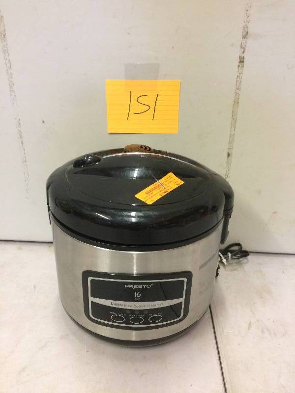 lot 151 image: Aroma 16 Cup Rice Cooker