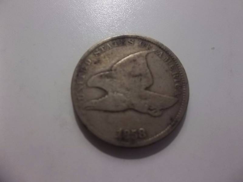 1858 Flying Eagle Cent