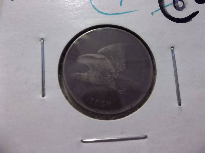1858 Flying Eagle Cent