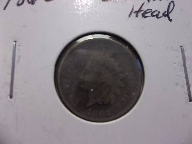 1862 Indian Head Bronze Cent