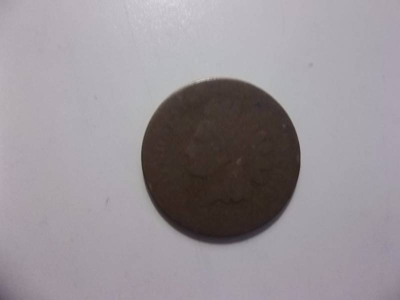 1868 Indian Head Cent Higher Value Date (Grey Sheets Value $35.00)