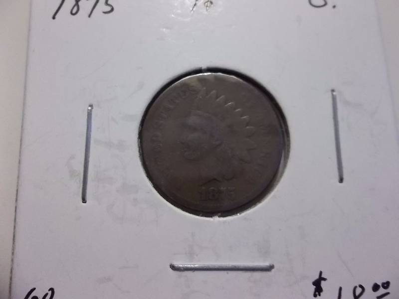 1875 Indian Head Cent