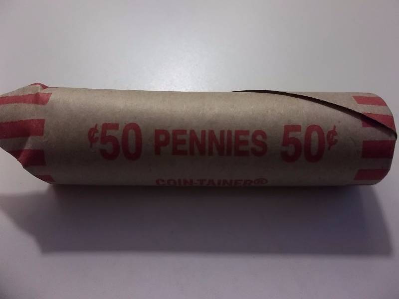 Roll Of 50 Assorted Indian Head Cents
