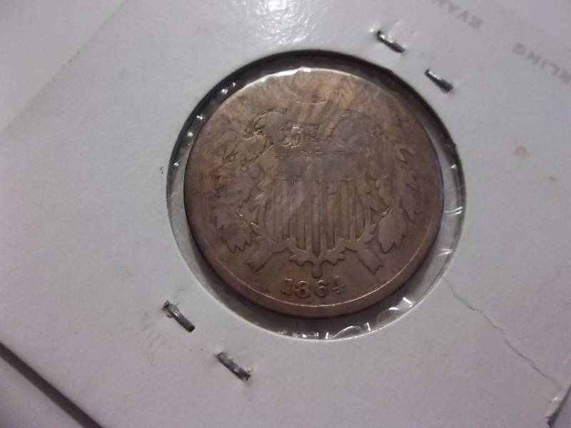 1864-2 Cent Piece