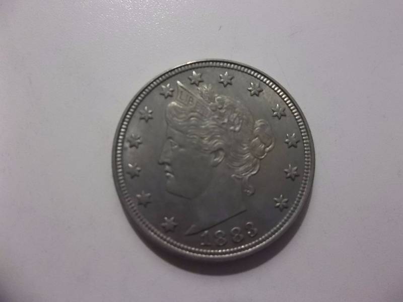1883 V-Nickel  In Very High Grade & Better Date