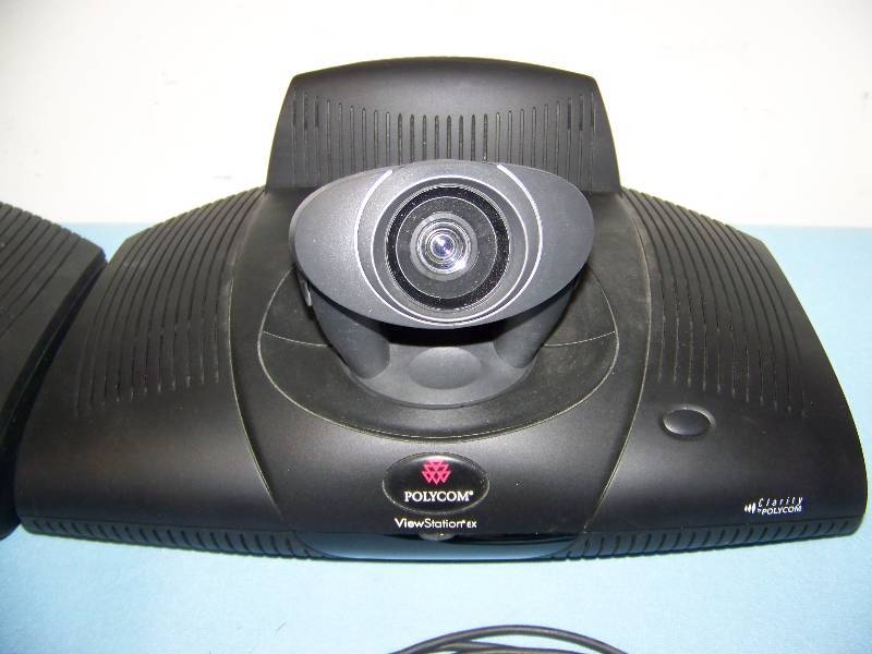 lot 65 image: (2) Polycom, ViewStation, Teleconferencing  Video Conferencing Cameras  Control Units