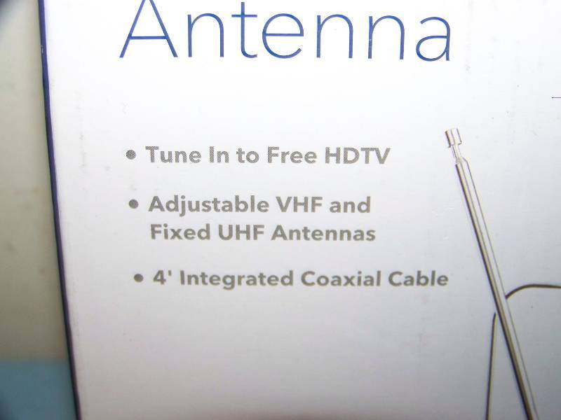 lot 76 image: Insignia, Indoor, HDTV Antenna