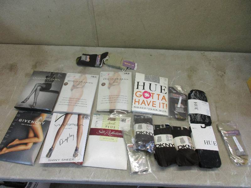 lot 62 image: box of hosiery and tights