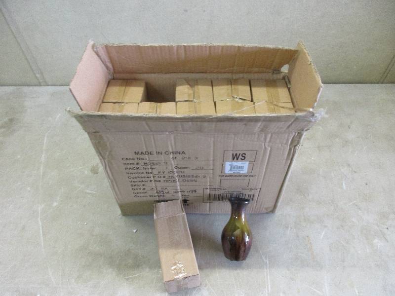lot 70 image: 20 mini 5 tall vases - matches #88