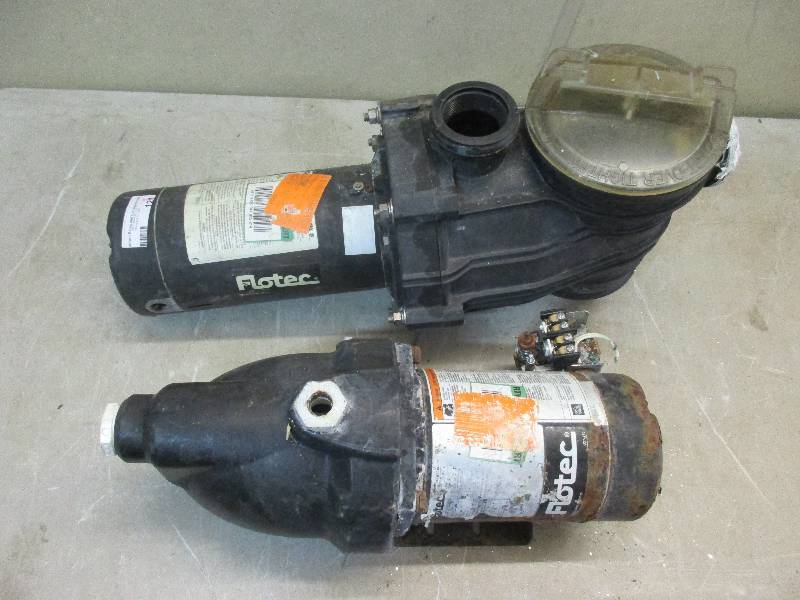 lot 121 image: 2 flotec pumps MN unknown