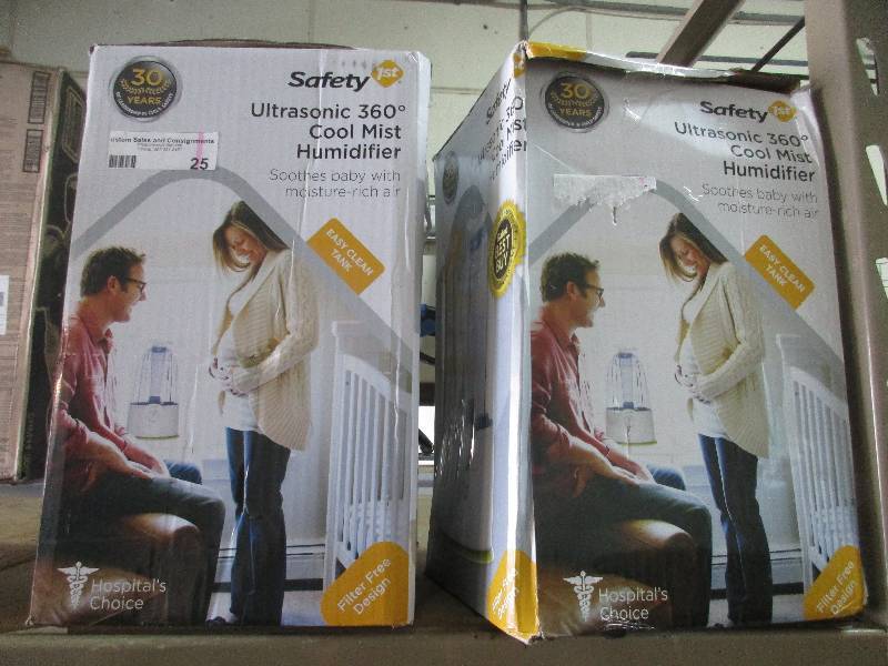 lot 25 image: 2 - safety 1st cool mist humidifiers