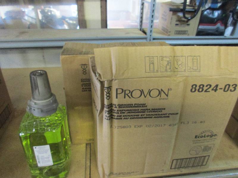 lot 45 image: Provon citrus ginger foaming hand soap 2 cases of 3