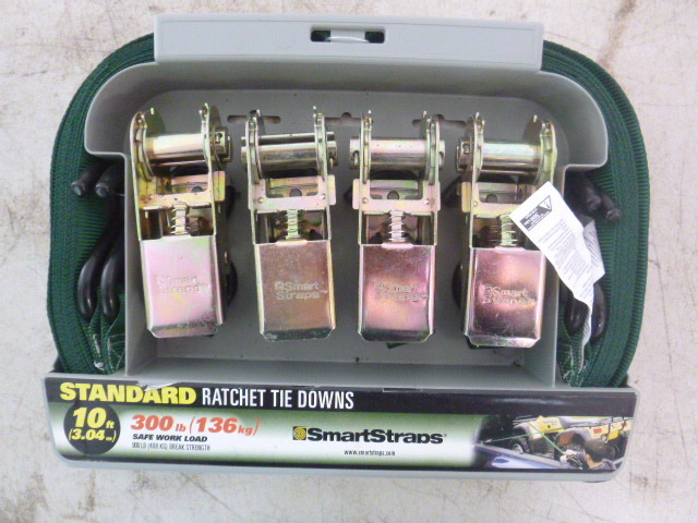 lot 20 image: Smartstraps Ratchet Tie Downs