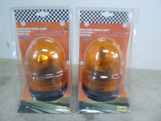 lot 37 image: 2 Blazer Revolving Signal Lights