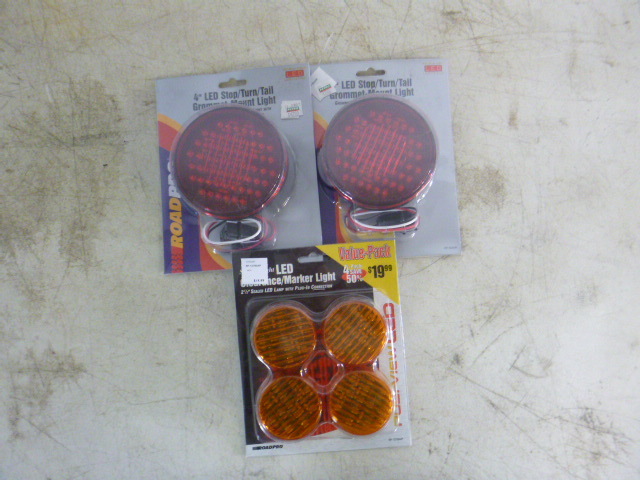 lot 39 image: 2 Road Pro 4 LED StopTailTurn Lights