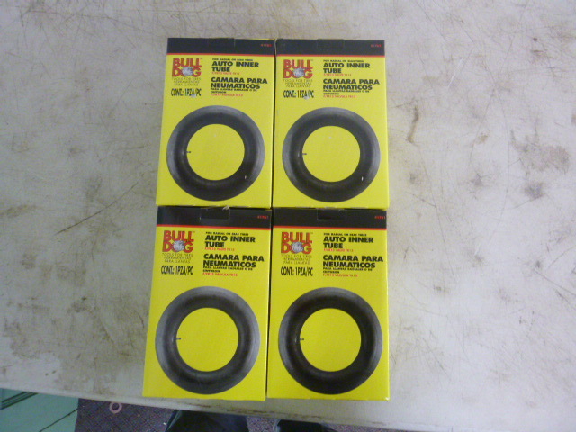 lot 73 image: 4 Bull Dog Auto Inner Tubes