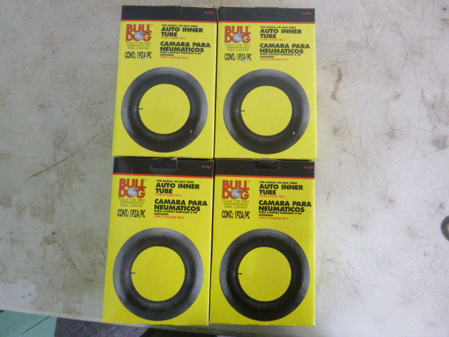 lot 74 image: 4 Bull Dog Auto Inner Tubes
