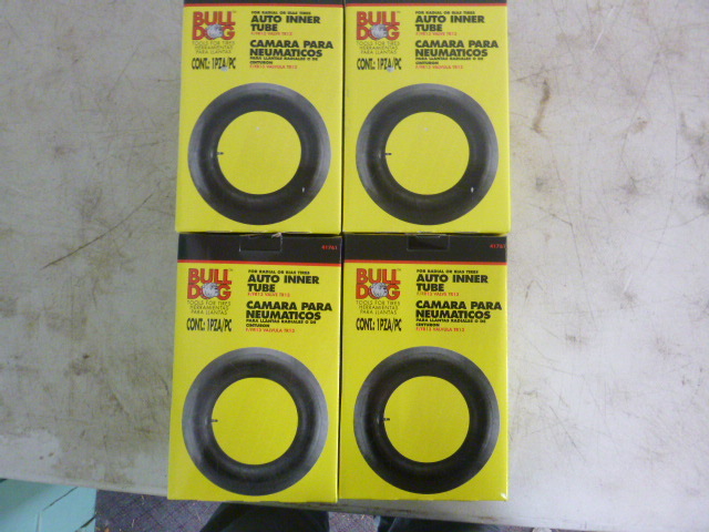 lot 75 image: 4 Bull Dog Auto Inner Tubes