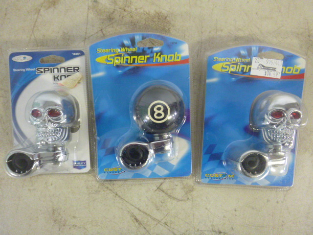 lot 85 image: 3 Steering Wheel Knobs