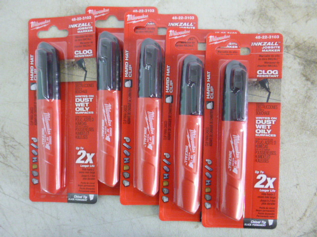 lot 128 image: Milwaukee Inkzall Jobsite Markers
