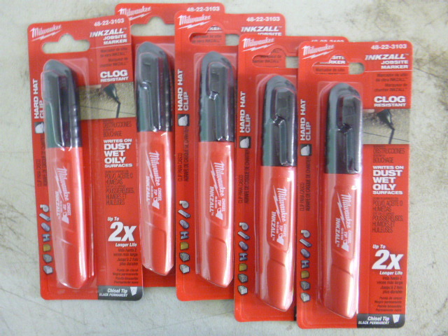 lot 130 image: Milwaukee Inkzall Jobsite Markers