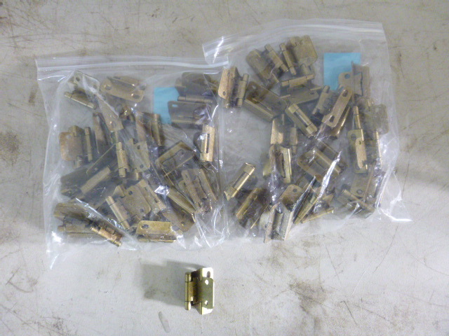 lot 166 image: 48 Cabinet Hinges
