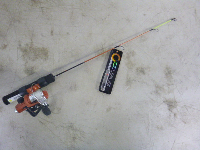lot 245 image: Celsius Ice Fishing Rod and Reel