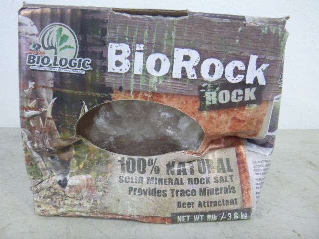 lot 258 image: Bio-Logic Bio-Rock 100% Natural Solid Mineral Rock Salt