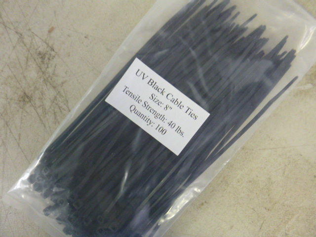 lot 280 image: 100 Cable Ties