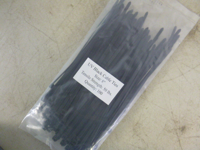 lot 281 image: 100 Cable Ties