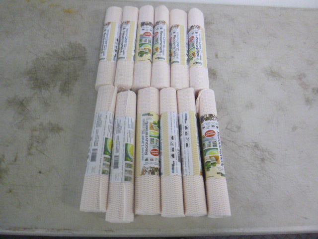 lot 297 image: 12 Rolls of Gripeze Shelf and Drawer Liners