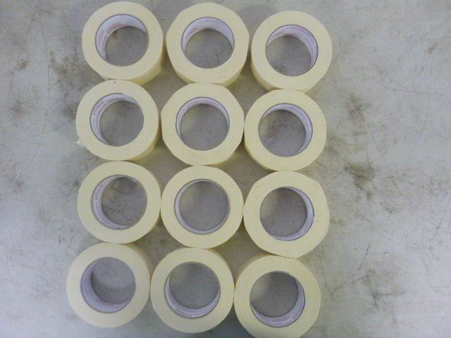 lot 327 image: 12 Rolls of Masking Tape