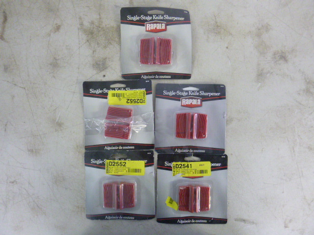 lot 342 image: 5 Rapala Knife Sharpeners