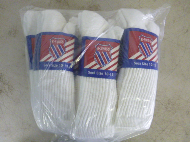 lot 363 image: 12 Pair of K-Swiss Socks