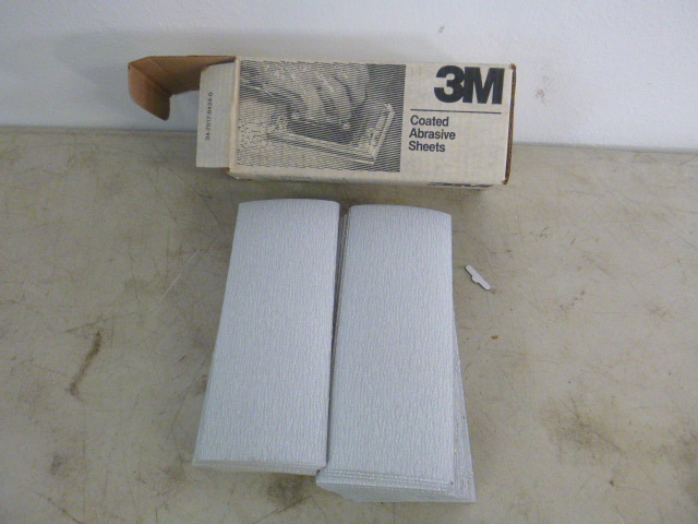 lot 392 image: 3M Tri-M-Ite Pre-Cut Coated Abrasive Sheets