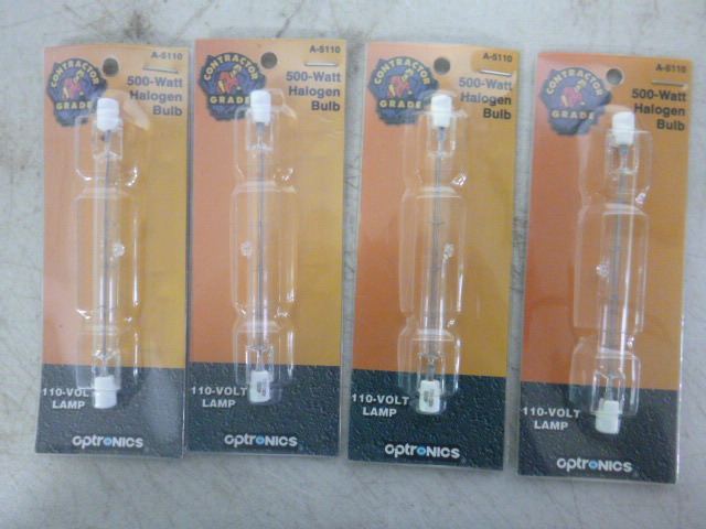 lot 419 image: 4 Optronics Contractor Grade Halogen Bulbs