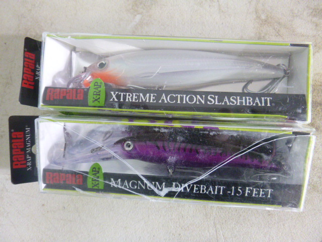lot 439 image: Rapala X-Raps Tackle