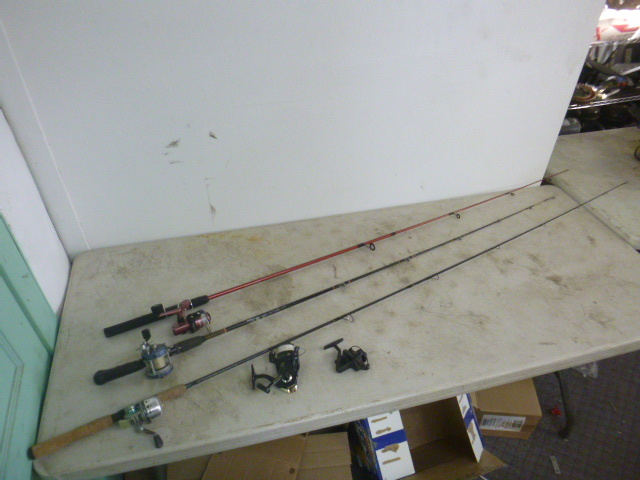 lot 494 image: Miscellaneous Rods and Reels