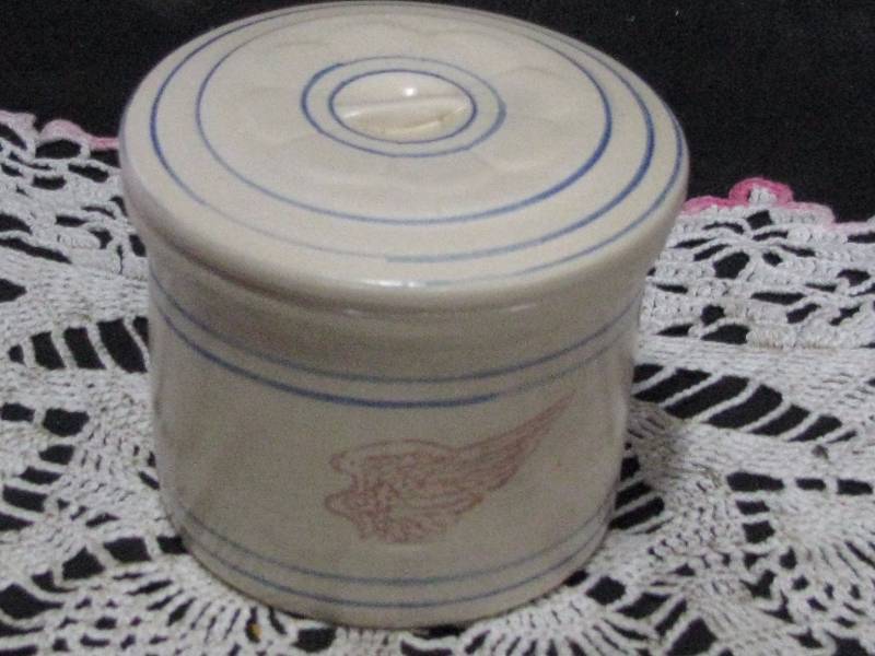 lot 18 image: Red Wing Artist in the Park Pantry Jar