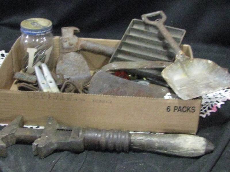 lot 49 image: Misc. Tool & Metal Lot