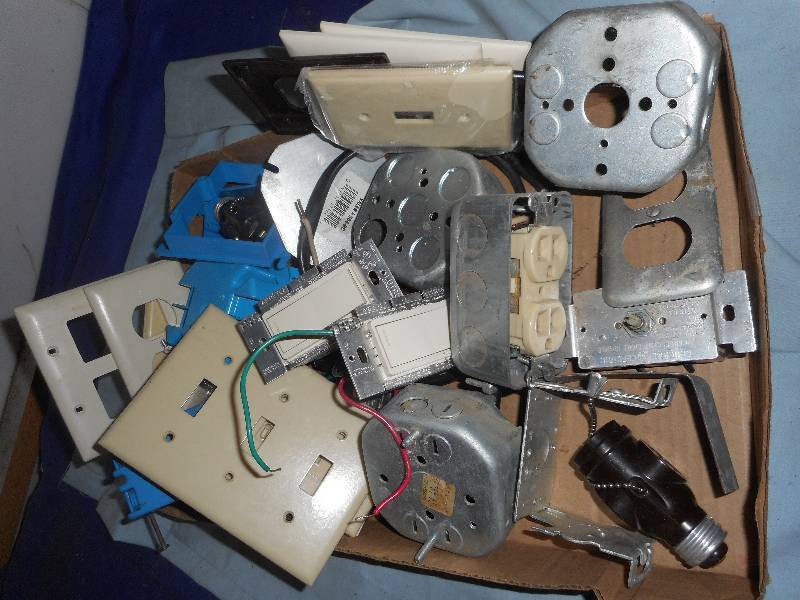 lot 14 image: ELECTRICAL COVERS AND SUPPLIES