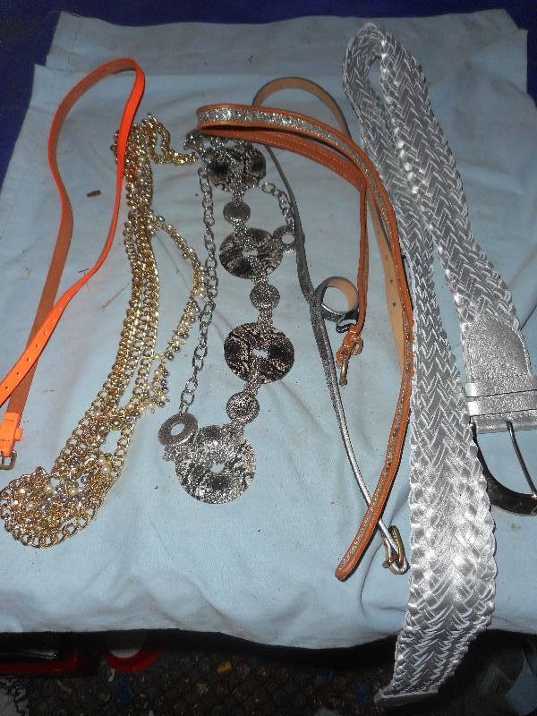lot 17 image: FASHION BELTS