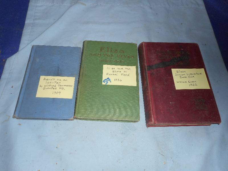 lot 42 image: 3 ANTIQUE BOOKS