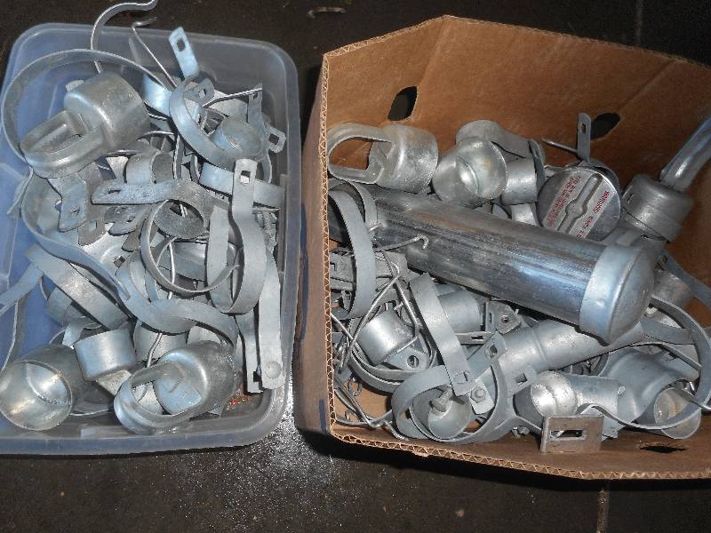 lot 51 image: METAL PIECES AND FITTINGS