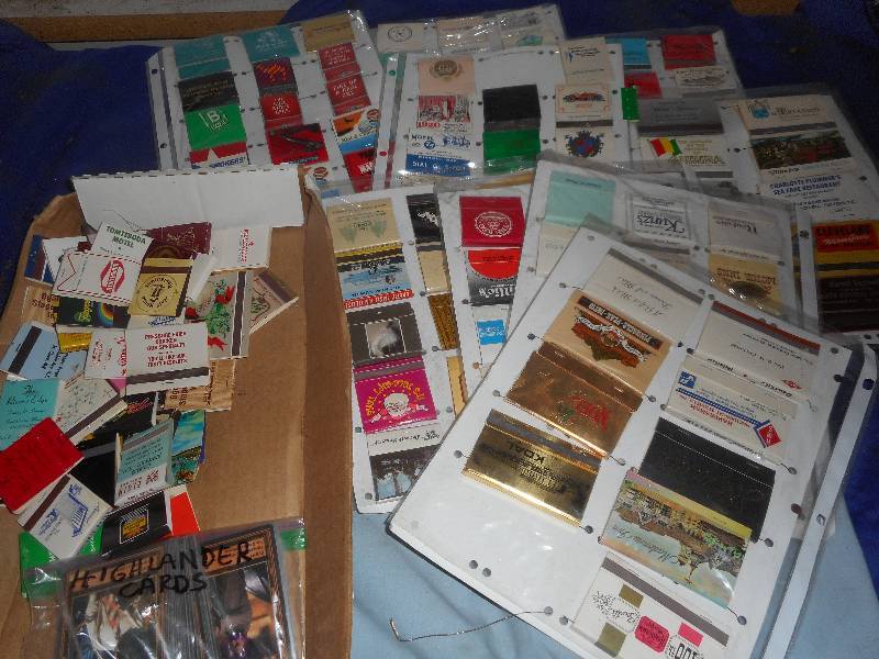 lot 60 image: COLLECTIBLE MATCHBOOKS
